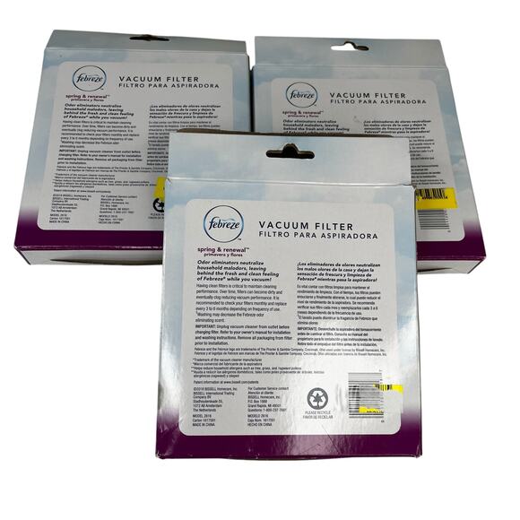 Lot of 3 Febreze Vacuum Filters Hoover 304087001 New - Picture 6 of 10